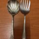 Silver-plated salad service