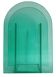 Tinted glass vase Memphis school