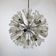 Emil Stejnar, chrome and glass sputnik from 70s