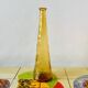 Amber Yellow Empoli Glass Genie Bottle - MCM