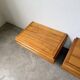 Paire de chevets en orme Maison Regain