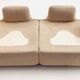 'Confidential' salon sofa 2x2 seats by Saporiti