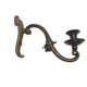 Antique bronze wall lamp, Germany, 1900s