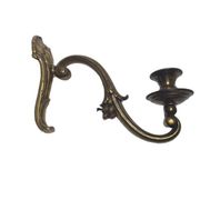Antique bronze wall lamp, Germany, 1900s