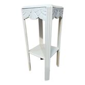 Sellette en bois blanche