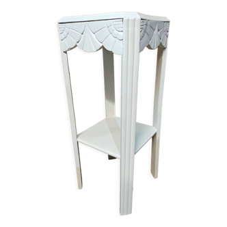 White wood harness