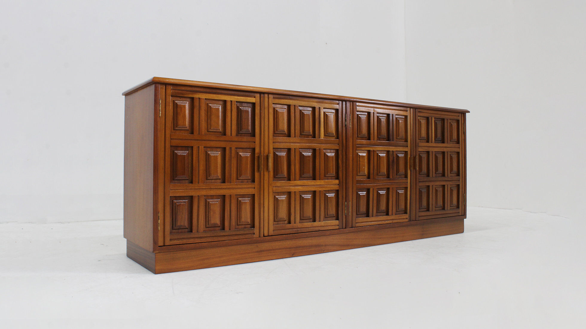 Vintage brutalist sideboard 1970s