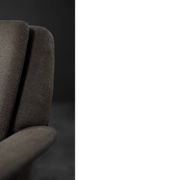 Vintage Mid-Century Danish Modern Brown 3-Seater Sofa by Folke Ohlsson