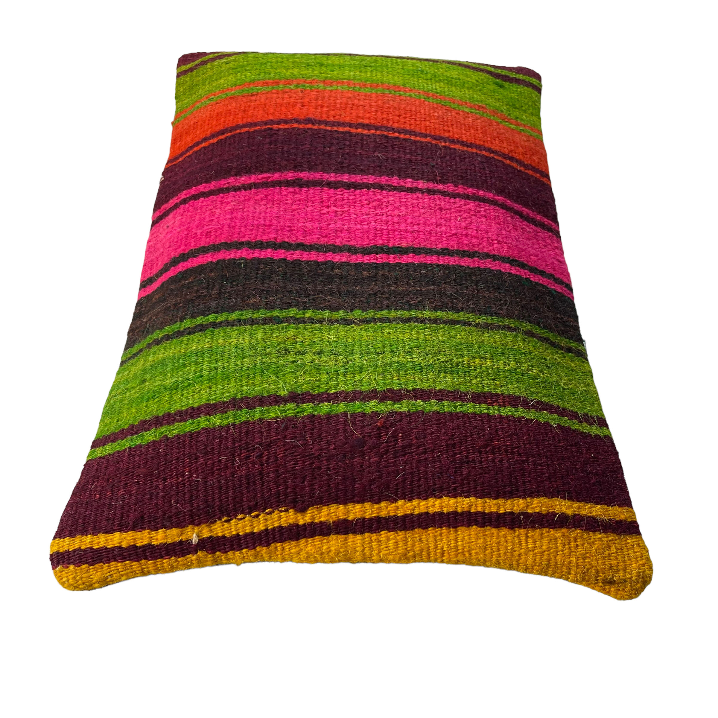Housse de coussin vintage turque faite à la main, 30 x 50 cm
