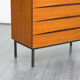 Commode a tiroirs, teck, restauré, vintage