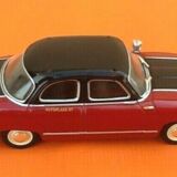 Miniature car Panhard Dyna Z Scale: 1/43rd