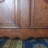 Transition wardrobe in 18th century walnut