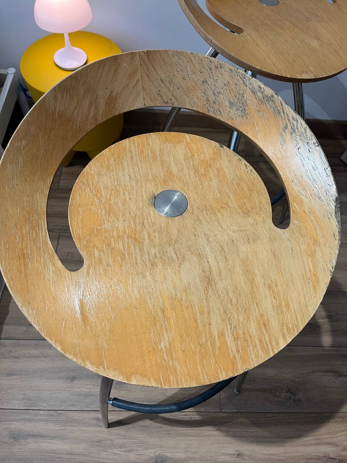 Pair of Magis Lyra bar stools