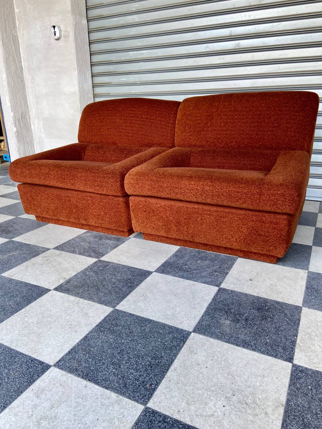 Pair of vintage armchairs