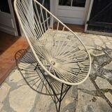 Siege boqa acapulco en corde naturelle origine
