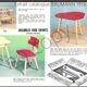 Chaise enfant Baumann des années 50