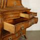 Baroque commode in maple, poplar and bronze, Emilia, Italy, 1700