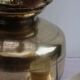 Golden brass vase