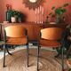 Lot de 2 chaises vintage Souvignet made in France