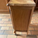 Oak bedside table