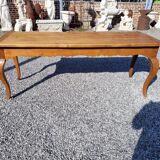 Farmhouse table in old solid oak