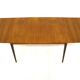 Teak "wallet" dining room table, Sweden, 1950