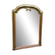 Miroir En Bois Et Peinture Dorée , Période 800,