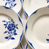 6 plates for dessert digoin Corsica