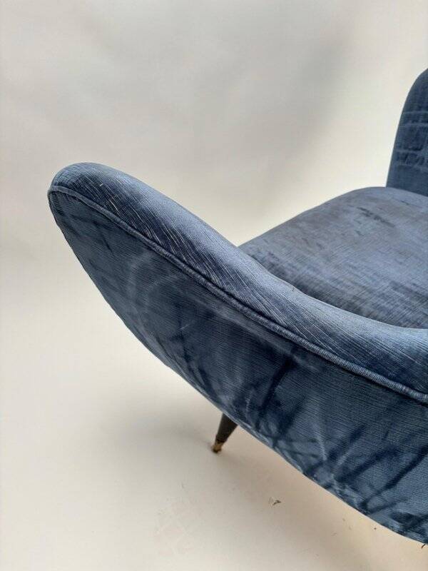 Ensemble de fauteuils des années 50 dans le style de Guglielmo Veronesi, Italie.