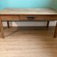 Oak coffee table