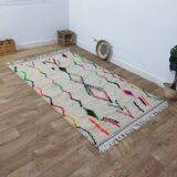 Handmade Berber wool mrirt rug 236 X 140 CM