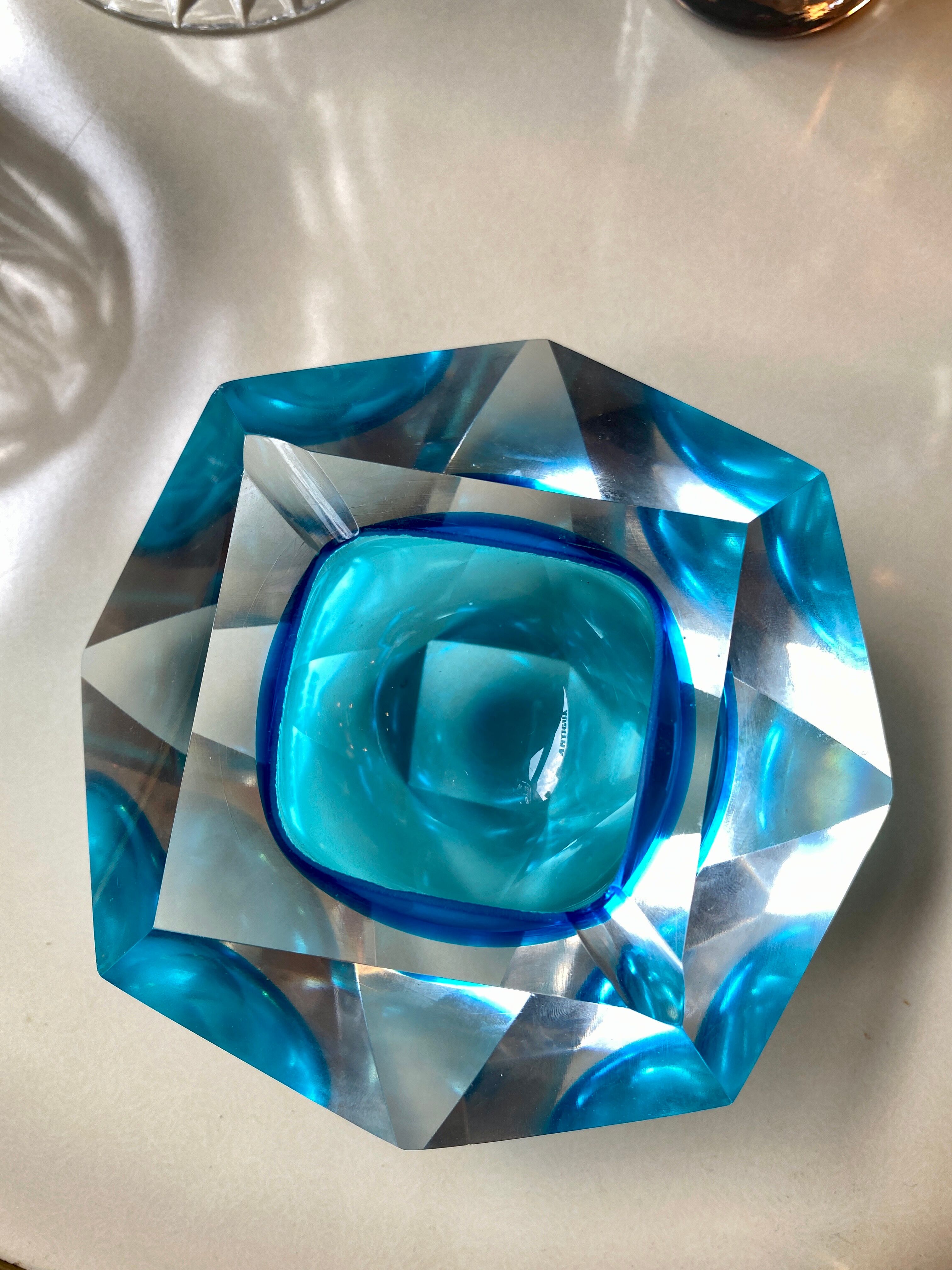 Ashtray / empty pocket sommerso murano