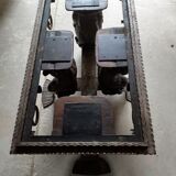 Wrought iron coffee table