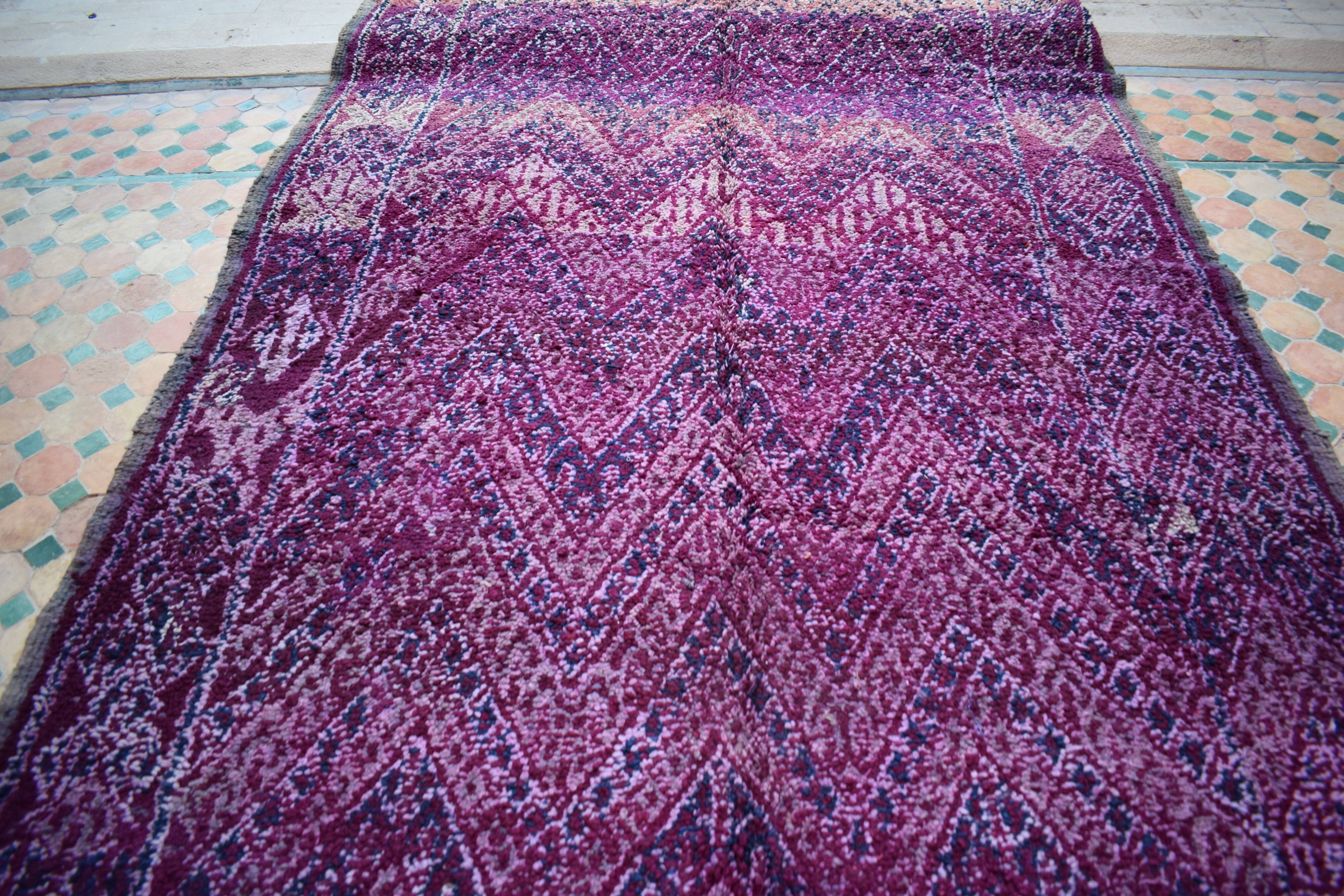 Moroccan Berber rug vintage atlas