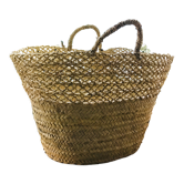 Panier osier ajouré