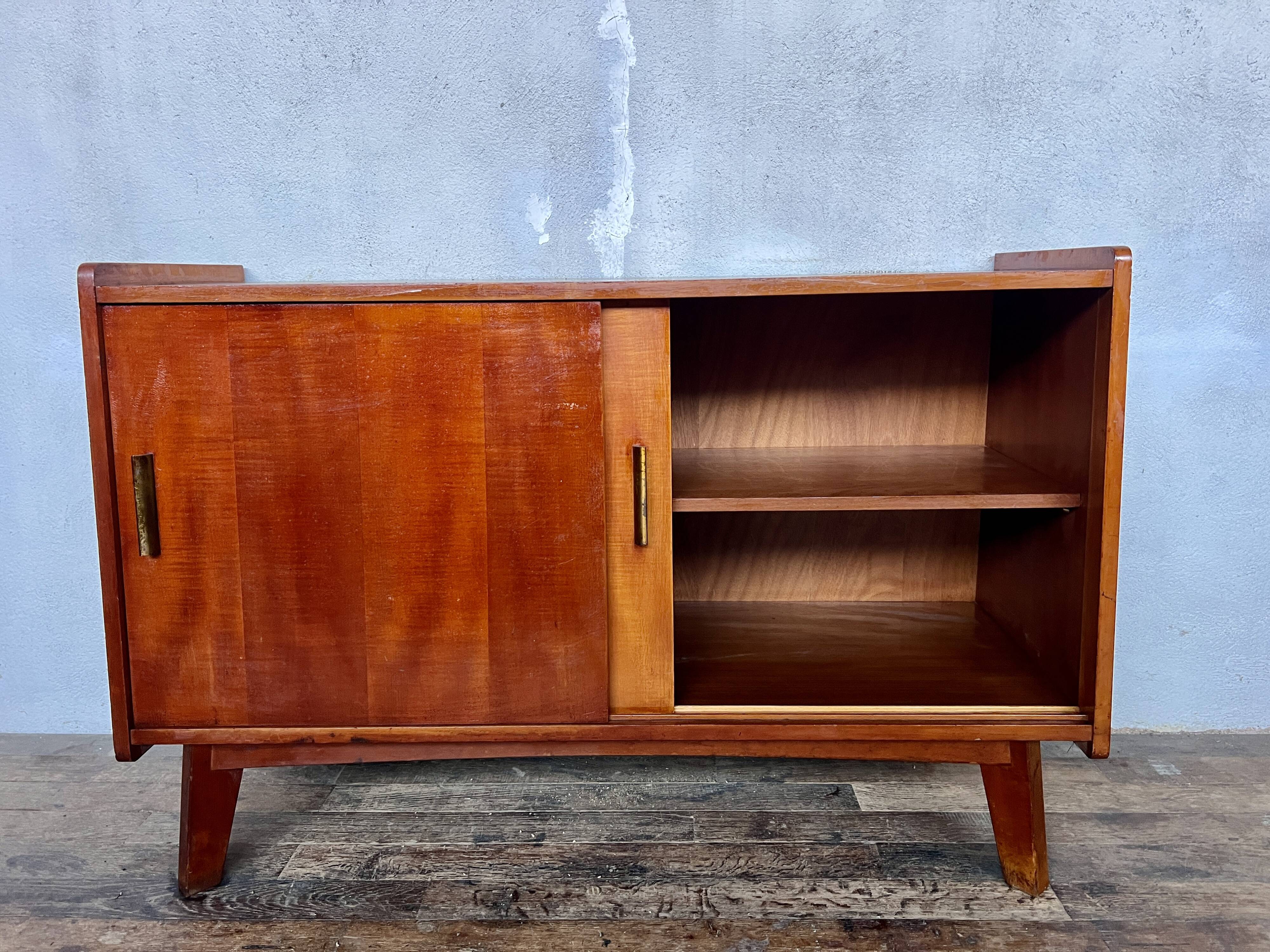 Vintage Scandinavian-style sideboard