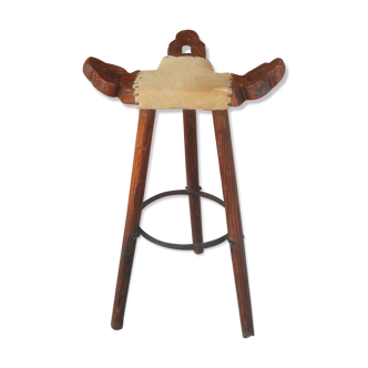 Cowhide stool