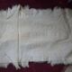 Beige tanned goat skin
