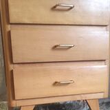 Wooden chest of drawers / chest of drawers - mid-20th century