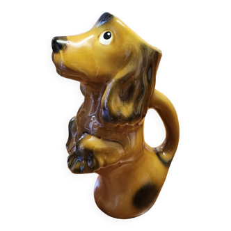 Ceramic dog carafe