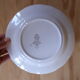 3 Vintage flower plates by Digoin & Sarreguemines
