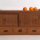 Old low cabinet with sliding doors – Taishō / Showa period (c. 1920-1970) #12