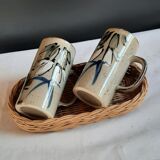 Stoneware mugs
