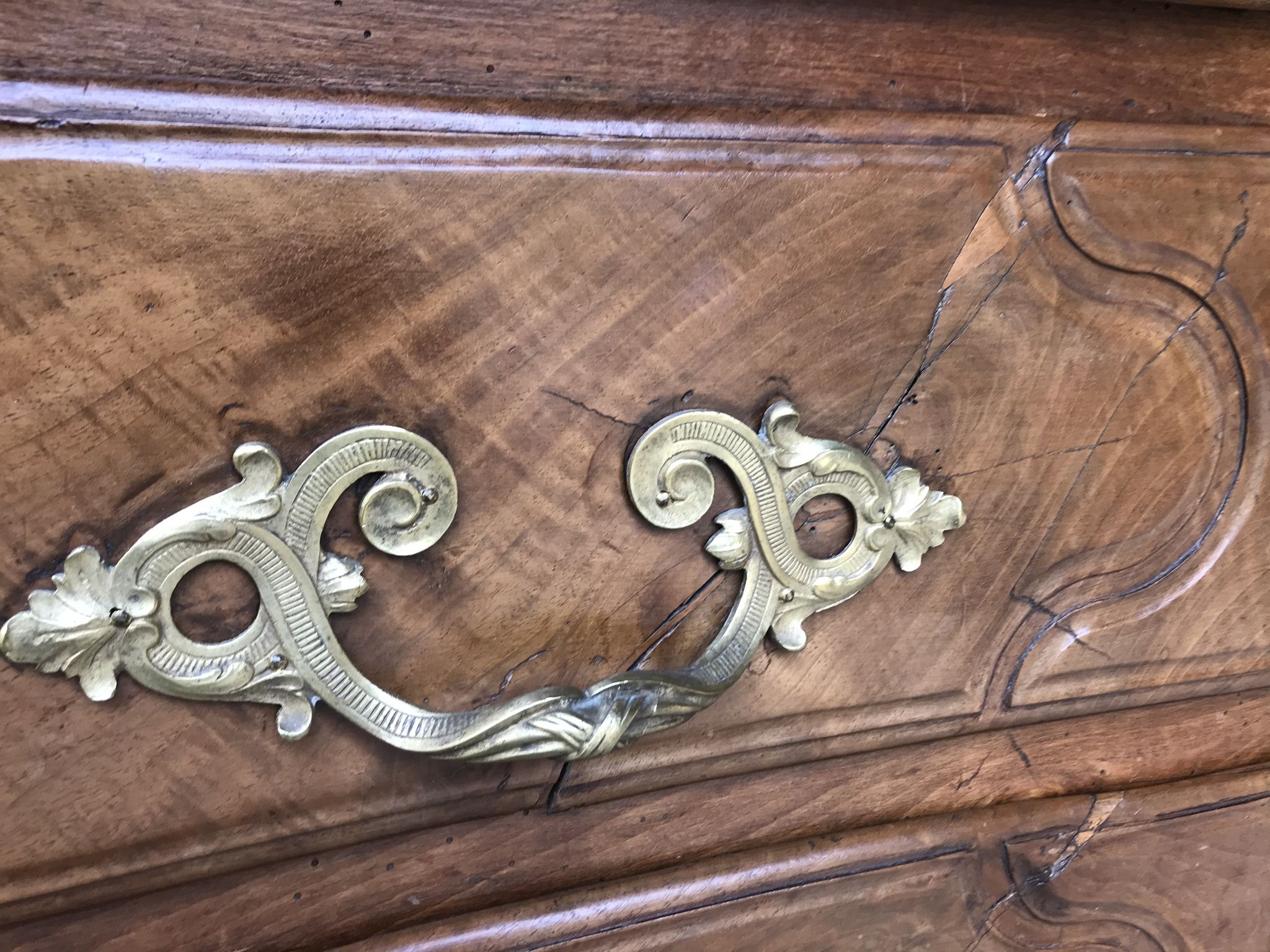 Parisian dresser Louis XV 18th era