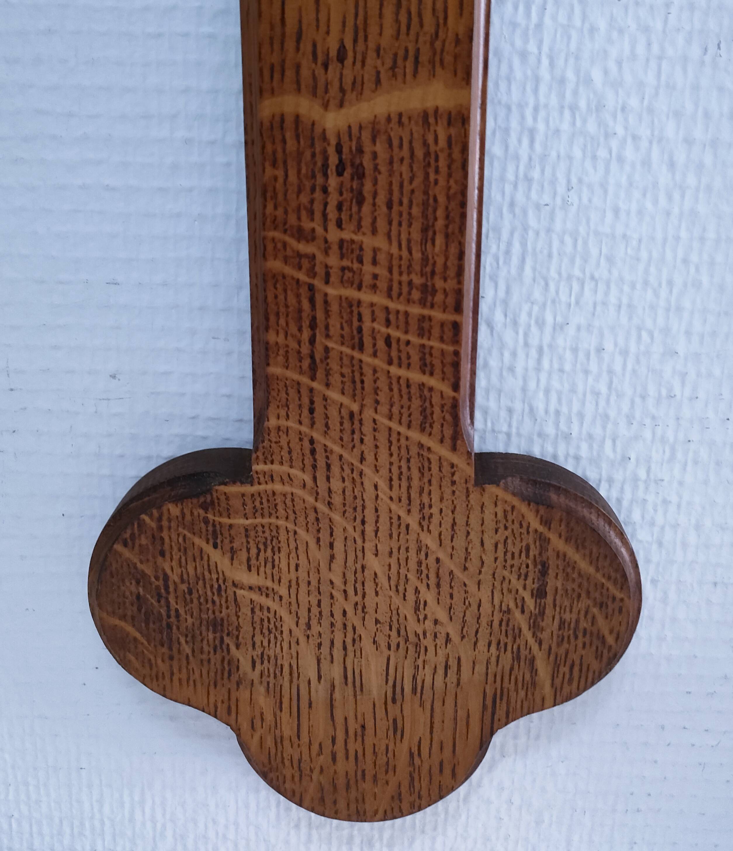 Vintage solid wood coat rack hat rack