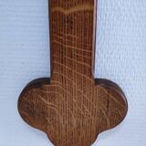 Vintage solid wood coat rack hat rack