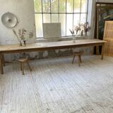 4m XXL pine and oak farmhouse table
