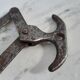Old zigzag pickled brass corkscrew 60s