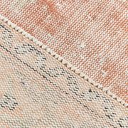 Blush Pink Muted Turkish Vintage Handmade Wool Carpet Rug, 191x316 Cm