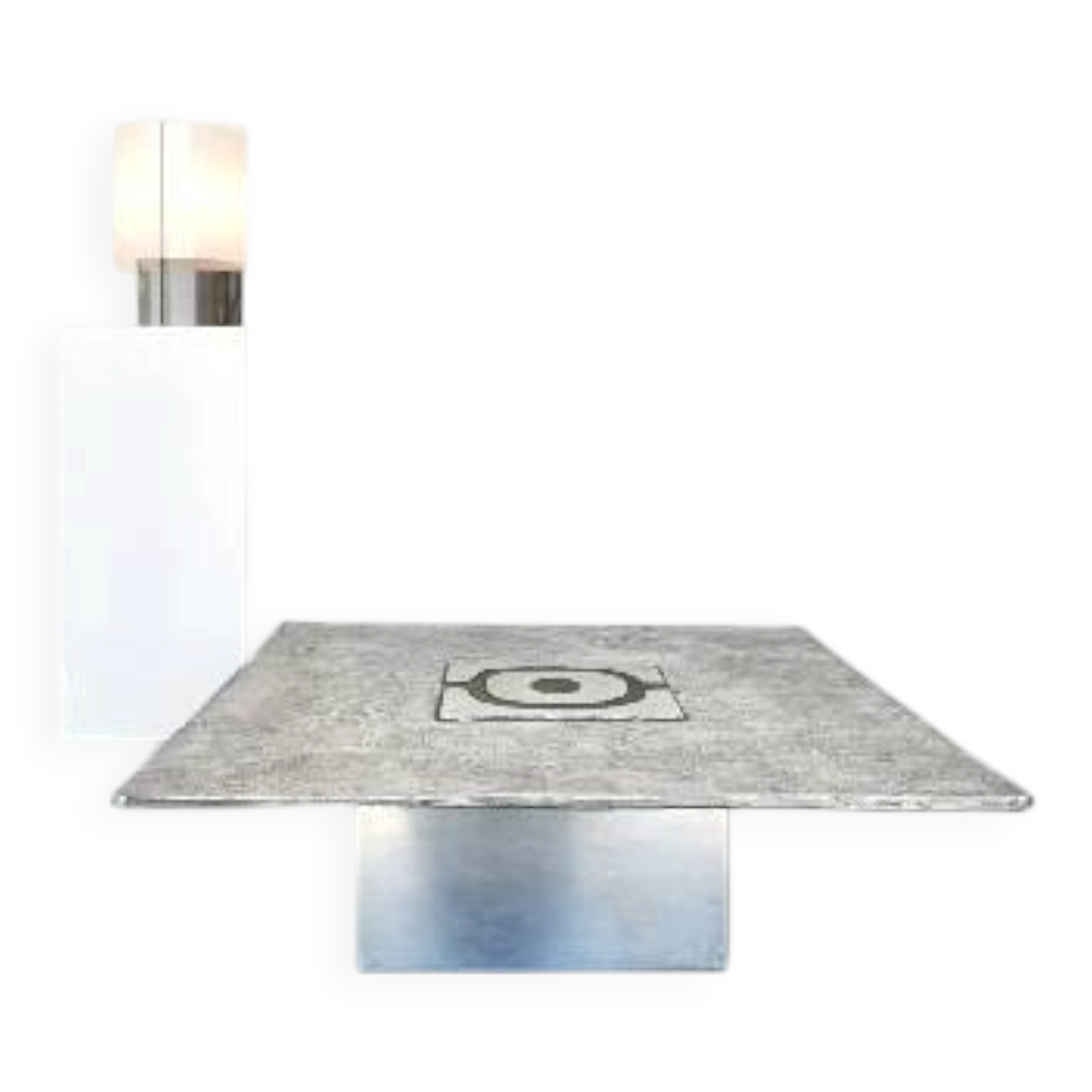 Willy Ceysens, Brutalist Aluminum Coffee Table